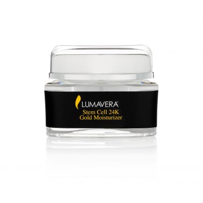 A jar of lumavera skin care product.