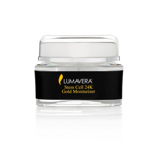 A jar of lumavera skin care product.