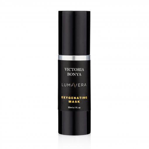 A bottle of victoria bonya conqueror rejuvenation mask.